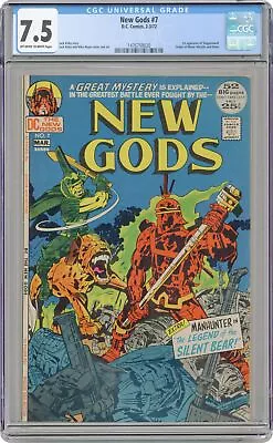 Buy New Gods #7 CGC 7.5 1972 1476759020 • 181.84£