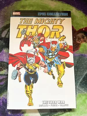 Buy Thor Epic Collection: The Thor War By Tom Defalco - New Copy - 9781302946913 • 7.50£