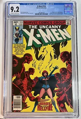 Buy The Uncanny X-Men #134 CGC 9.2 NEWSSTAND Phoenix Becomes Dark Phoenix Key • 143.86£