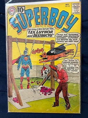 Buy SUPERBOY #92 1961 Lex Luthor And Destructo 10 Cent Cover • 3.95£
