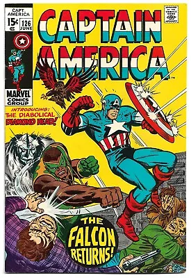 Buy Captain AmericA #126 (Marvel 1970) * 1st Diamond Head * VF  * Kirby /Lee /Colan • 44.08£