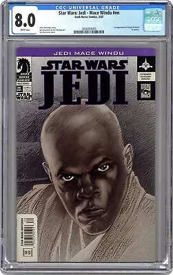 Buy Star Wars Jedi Mace Windu #1 CGC 8.0 2003 3858859005 • 351.79£
