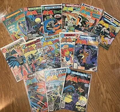 Buy Batman The Brave And The Bold #121-150 Range (13 Issues Good-Fine) 1975-79 • 15.80£