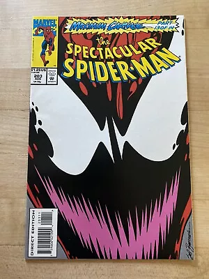 Buy Spectacular Spider-man #203 - Maximum Carnage! Marvel Comics, Venom, Symbiote! • 10.25£