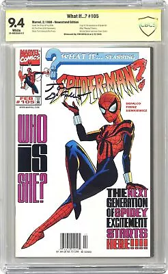 Buy What If #105 CBCS 9.4 Newsstand SS DeFalco 1998 20-0BD3E6A-012 • 272.76£