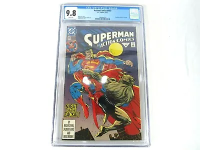 Buy Action Comics #683 DC CGC Graded 9.8 White Pages Superman Doomsday Key Issue • 137.93£
