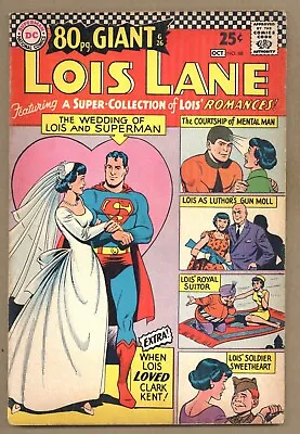 Buy Superman's Girlfriend Lois Lane 68 VGF GIANT G-26 Romantic Reprints 1966 DC U751 • 14.16£