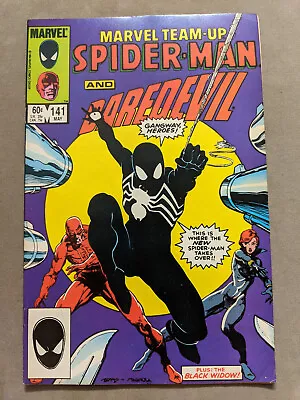 Buy Marvel Team-Up #141, Marvel Comics, 1st Spiderman Black Suit, 1984, FREE UK POST • 65.99£