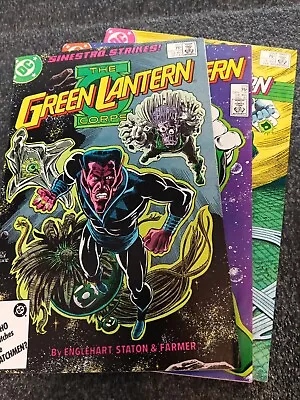 Buy Green Lantern 3 Comic Book Lot DC Comics Green Lantern Corps 217 219 221 • 3.55£