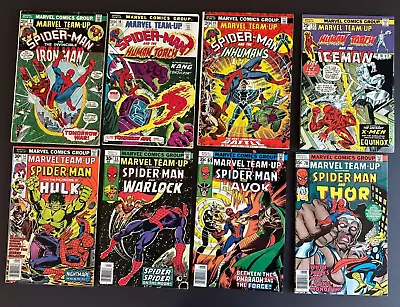 Buy Marvel Team-Up Lot Of 8 Comics - #9,10,11,23,53,55,69,70 (1973-1978) Warlock • 23.62£
