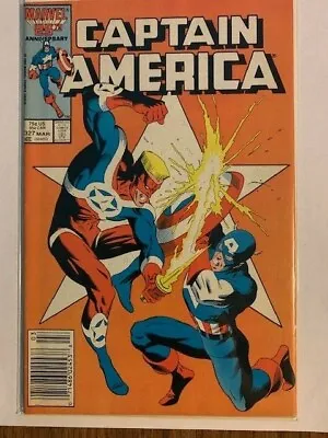 Buy Captain America #327 1st Cover 2nd Appearance John Walker Falcon Winter Soldier • 31.58£