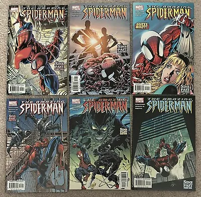 Buy Amazing Spider-Man #509-514 Sins Past Pt. 1-6 Marvel 2004 🔥Osborn Gwen Stacy • 23.71£
