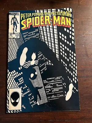 Buy Spectacular Spider-man (1985) #101 Iconic Negative Space John Byrne Cover • 15.77£