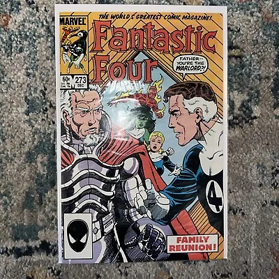 Buy Fantastic Four #273 (Marvel 1983) 1st Full Appearance Of Nathaniel Richards • 11.06£