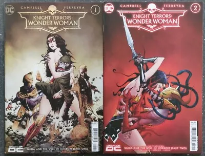 Buy Knight Terrors Wonder Woman #1-2 Complete 2023 DC Comics Campbell Ferreyra • 12£
