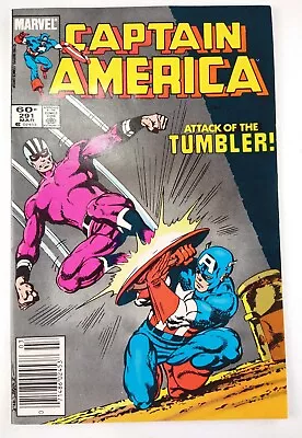 Buy Captain America #291 Newsstand (1984 Marvel) VF Comic The Tumbler • 3.19£