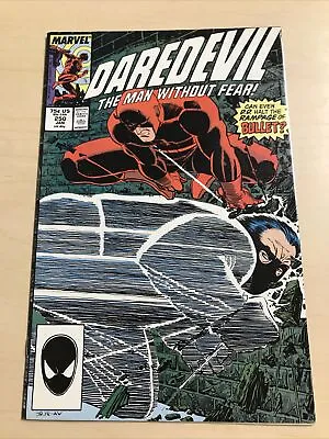 Buy DAREDEVIL #250 (7.5-8.0) BULLET/The Man Without Fear/1988 Marvel Comics • 5.53£