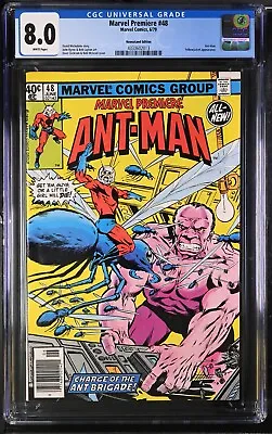 Buy Marvel Premiere #48 1979 Newsstand Edition CGC 8.0 White Pages! • 59.13£