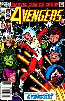 Buy Avengers, The #232 (Newsstand) FN; Marvel | Starfox - We Combine Shipping • 19.18£