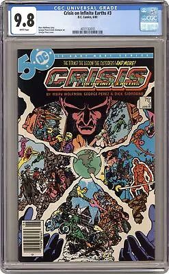 Buy Crisis On Infinite Earths #3 CGC 9.8 1985 4031132010 • 464.35£