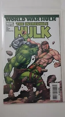 Buy The Incredible Hulk 107 World War Hulk Story Arc • 7.99£