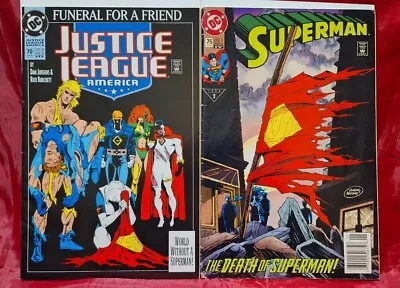 Buy Complete Funeral For A Friend + Reign Of Supermen Lot Of 19  Death Of Superman  • 20.78£
