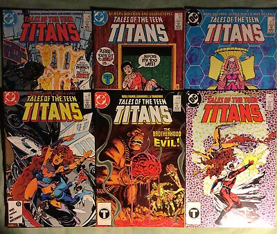 Buy Tales Of The Teen Titans. #41. #45. #46. #81. #87. #90,  1984-1988.  DC Comics . • 18£