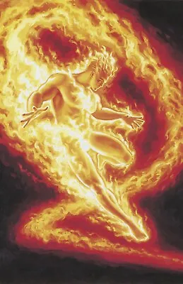 Buy Fantastic Four 18 Hildebrandt Human Torch Masterpieces Iii Vir 1:50 3/20 Presale • 39.41£