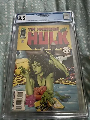 Buy The Incredible ( She ) Hulk #441. 1996. She Hulk Pulp Fiction Cover Cgc 8.5 • 75£