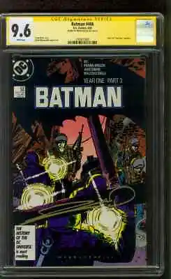 Buy Batman 406 CGC 9.6 SS Frank Miller 4/1987 Year One • 237.17£