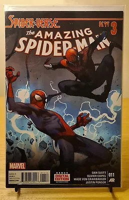 Buy Amazing Spider-Man #11 - 2014 - Spider-Verse Pt 3 - Marvel - NM • 5.80£