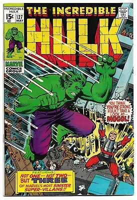 Buy Incredible Hulk #127 (Marvel 1970) ** Very Fine ** 🔥 • 32.08£
