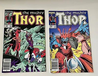 Buy The Mighty Thor # #347 #348  2 Book Lot Walt Simonson Art And Story. Malekith • 4£