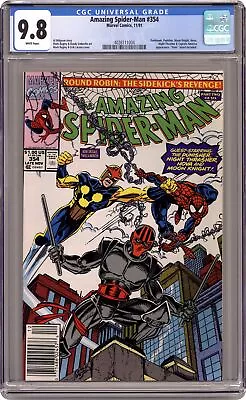 Buy Amazing Spider-Man #354 CGC 9.8 1991 4026111004 • 279.83£