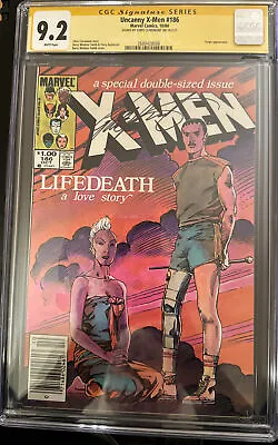 Buy Uncanny X-Men #186 Signed By Chris Claremont CGC 9.2. Forge Appearance Newsstand • 70.53£