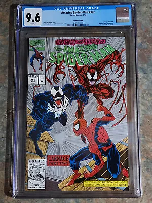 Buy Amazing Spider-man #362 CGC 9.6 2nd Print Silver • 51.97£