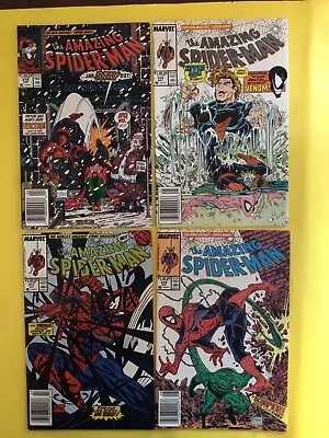 Buy Amazing Spider-Man #314 315 317 318  2nd Venom Newsstand McFarlane Marvel 1989 • 78.84£