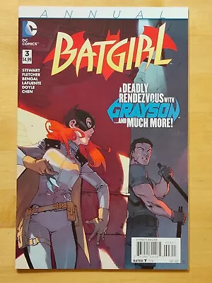 Buy BATGIRL ANNUAL #3 (Vol 4, 2015, DC, BENGAL & D LAFUENTE Art, Grayson, Batman) • 1.50£