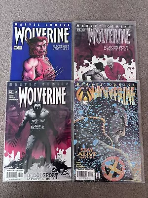 Buy Wolverine 167-170 4x Marvel Comics Bundle Xmen  • 4.50£