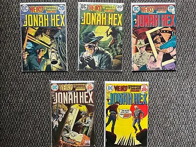 Buy WEIRD WESTERN TALES LOT OF 5; #18, 20, 22, 23, 24 (1974) DC Comics JONAH HEX • 67.01£