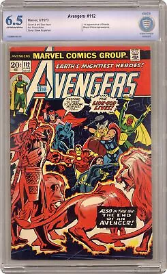 Buy Avengers #112 CBCS 6.5 1973 7009806-AB-003 • 90.92£