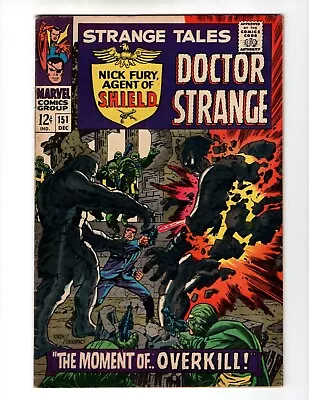 Buy DC Comics Strange Tales Volume 1 Book #151 December 1966 Nice Mid Grade • 17.39£