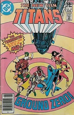 Buy New Teen Titans #10 Vol 1 (1981) KEY *2nd Appearance Of Deathstroke*-Good Range • 3.65£