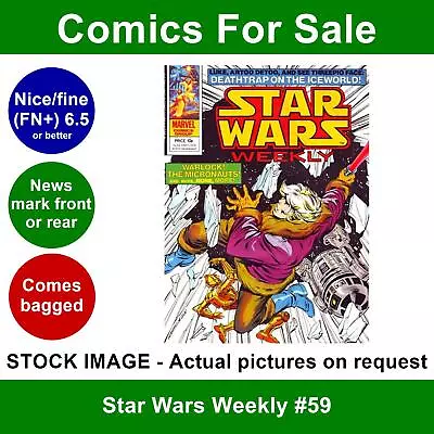 Buy Star Wars Weekly #59 Comic - Nice FN+ 11 April 1979 - Marvel UK • 4.99£