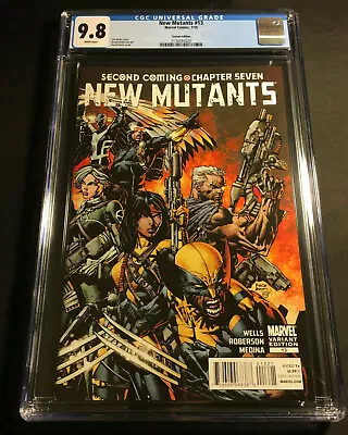 Buy New Mutants 13 Cgc 9.8 Variant 1:25 David Finch Vol 3 X Men X 23 Hope Wolverine  • 207.88£