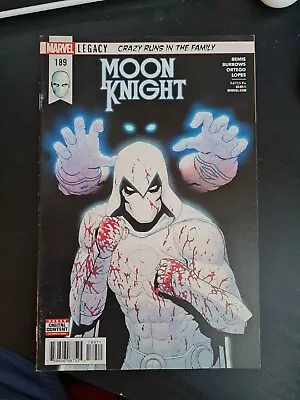 Buy Marvel Comics Moon Knight # 189 1st Appearance Of The Truth  Bemis Burrows Vol 1 • 4.99£
