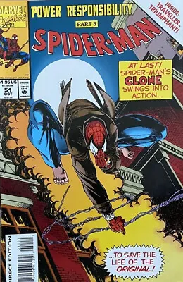 Buy Spider-man. # 51. October 1994. Marvel.  Spider-man's Clone. • 20£