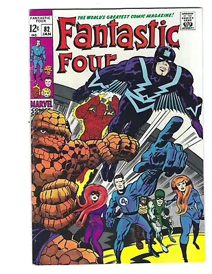 Buy Fantastic Four #82 1969 VF- Inhumans Vs. Maximus!  Combine Shipping • 39.52£