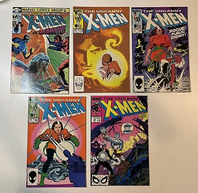 Buy Uncanny X-Men LOT - VG-VFN (150, 174, 182, 185, 248) • 12.75£