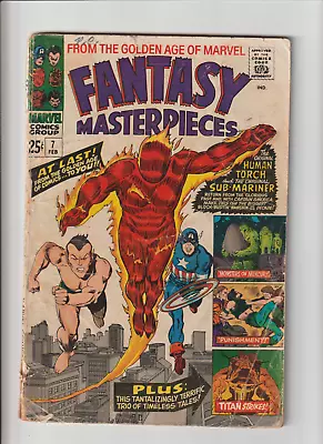 Buy 💥Fantasy Masterpieces #7 Marvel Comics Human Torch • 7.94£